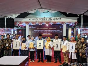 Pasangan Rintun Vs Dafa Bersaing Ketat Versi Survei IPO di Pilbup Lombok Barat