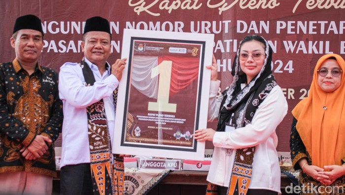 Paslon Mitha Wurja mendapat nonor urut 1.