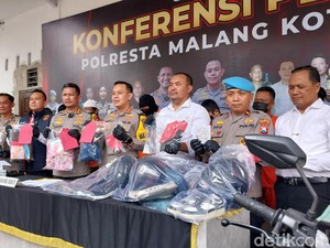 21 Kasus Kriminal di Kota Malang Diungkap Selama Agustus-September 2024