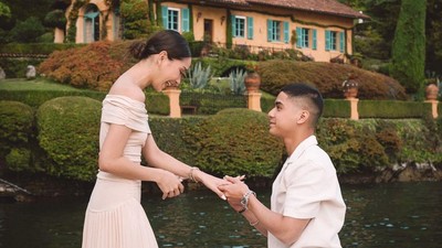 Foto: Perjalanan Cinta Al Ghazali & Alyssa Daguise Sebelum Lamaran di Como