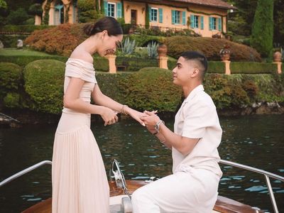 Foto: Perjalanan Cinta Al Ghazali & Alyssa Daguise Sebelum Lamaran di Como