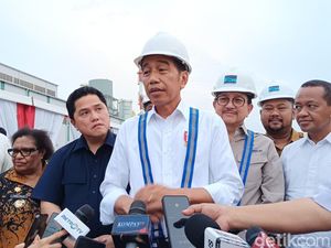 Jokowi Pamit ke Warga di Pontianak, Erick Thohir dan Bahlil Sedih