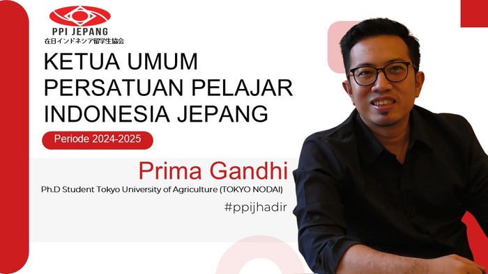 Prima Gandhi, Ketua Umum PPI Jepang 2024-2025