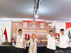 Sah! Ini Nomor Urut 2 Paslon yang Berlaga di Pilkada Sleman 2024