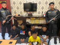5 Remaja di Surabaya Konvoi Bersajam Hendak Tawuran Diamankan