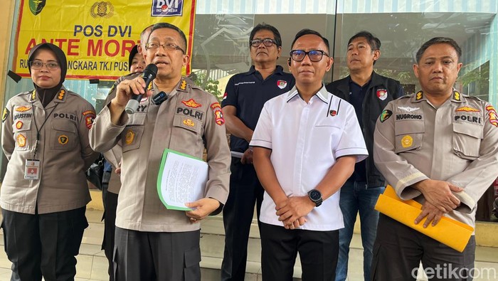 RS Polri mulai melakukan gelar rekonsiliasi 7 jenazah yang ditemukan di Kali Bekasi.
