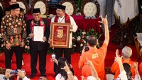 Nomor urut ini akan dipakai untuk keperluan kampanye dan surat suara. Pramono-Rano mengusung slogan Jakarta Menyala dalam Pilkada ini.