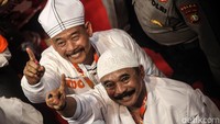 Opie Kumis turut hadir di barisan pendukung RK-Suswono.