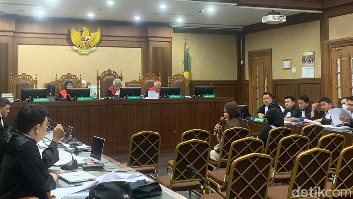 Sidang kasus dugaan pungli Rutan KPK di Pengadilan Tipikor (Mulia/detikcom).