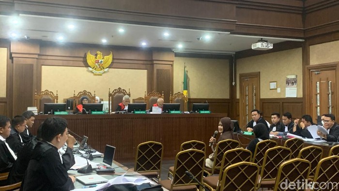 Sidang kasus pungli rutan KPK di Pengadilan Tipikor Jakarta (Mulia/detikcom).
