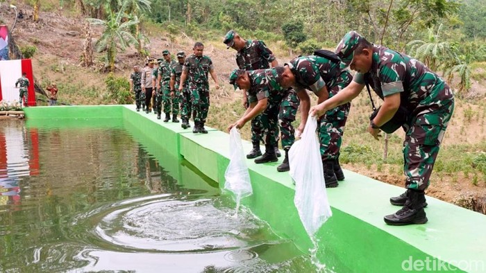TNI Resmikan Program Pipanisasi di Sukabumi, 600 Hektare Sawah Terairi