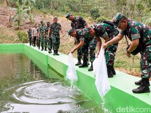 TNI Resmikan Program Pipanisasi di Sukabumi, 600 Hektare Sawah Terairi