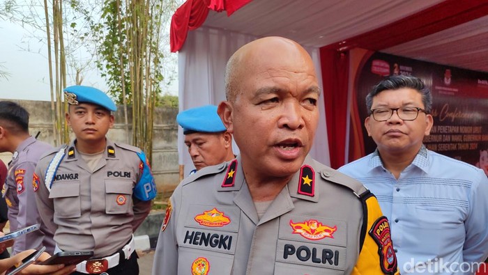 Wakapolda Banten Brigjen Hengki (Foto: Bahtiar/Detikcom)