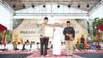 Momen Irjen Iqbal Kumpulkan 43 Cakada di Riau Deklarasi Pilkada Damai