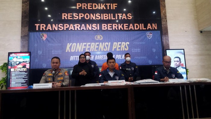 Bareskrim Polri merilis kasus peretasan dan jual data milik BKN.