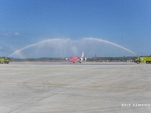 Akhirnya Jokowi Mendarat Juga di Bandara Nusantara IKN