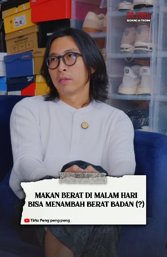 Apa Benar Makan Malam Bikin BB Naik? Ini Penjelasan Dokter Tirta