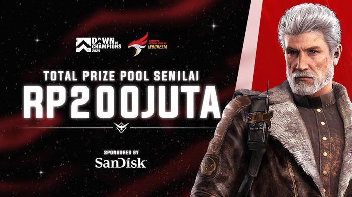 Garena Undawn segera menggelar turnamen bertajuk Dawn of Championships 2024. Para pemain berkesempatan mendapatkan bagian terbesar dari total hadiah Rp 200 juta.