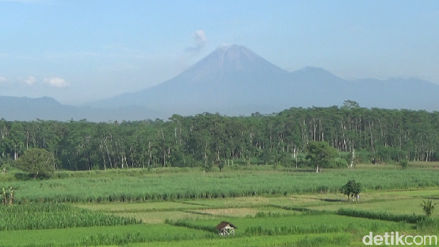 Gunung Semeru, Kabupaten Lumajang, Jawa Timur.