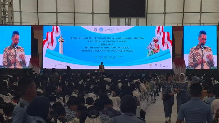 Heru Budi Hartono di Velodrome, Jakarta Timur (Brigitta Belia/detikcom)