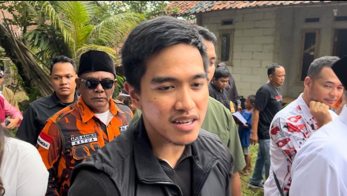 Kaesang blusukan di Tangerang