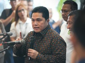 Erick Thohir Geleng-geleng Kepala Lihat Gol Kontroversial Bahrain