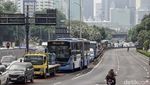 Lalu Lintas di Depan Gedung DPR Macet gegara Demo Petani