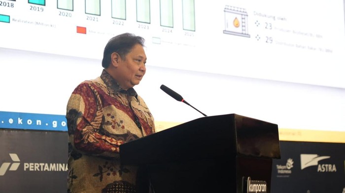 Menteri Koordinator Bidang Perekonomian Airlangga Hartarto
