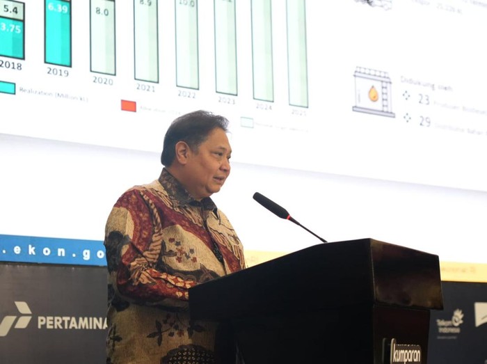 Menteri Koordinator Bidang Perekonomian Airlangga Hartarto