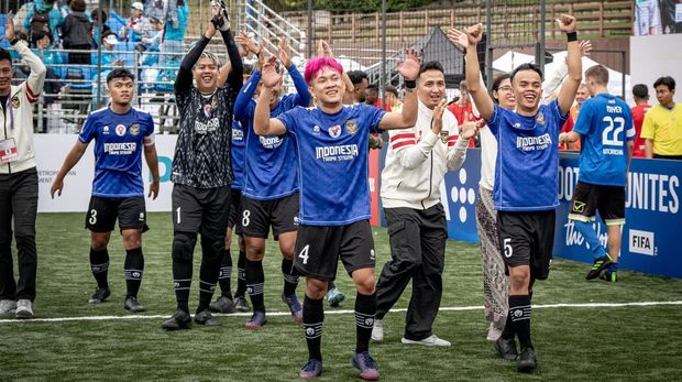 Pemain Timnas Indonesia di Homeless World Cup 2024.