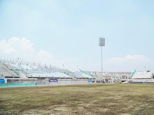 Penampakan Stadion Surajaya Lamongan Capai Progres 51 Persen