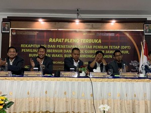Tok! Ini Jumlah DPT di Pilbup Lamongan 2024