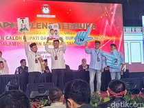 Pengundian Nomor Urut Paslon di Bondowoso Bertabur Selawat