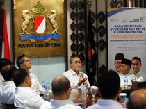 Potret Zulhas di HUT ke-56 Kadin Indonesia