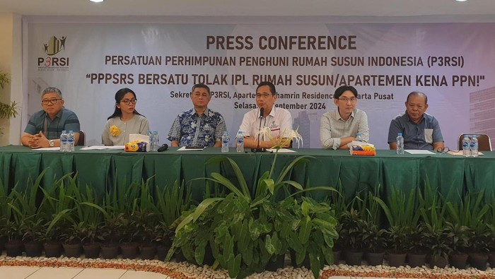 Press Conference P3RSI di Apartemen Thamrin Residences, Jakarta Pusat