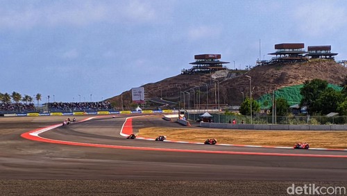 Suasana Sirkuit MotoGP. Foto: (Ahmad Viqi/detikBali).