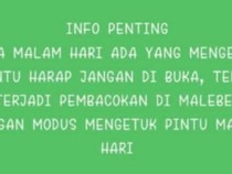 Beredar Isu Teror Pembacokan Modus Ketuk Pintu di Ciamis