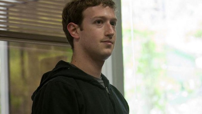 PALO ALTO, CA - MAY 26: Mark Zuckerberg, chief executive officer of Facebook, holds a press conference at their headquarters, May 26, 2010 in Palo Alto, California. Zuckerberg outlined Facebooks new privacy control methods.   Kim White/Getty Images/AFP (Photo by Kimberly White / GETTY IMAGES NORTH AMERICA / Getty Images via AFP)