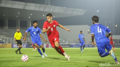 Aksi Timnas Indonesia U-20 Bantai Maladewa 4-0