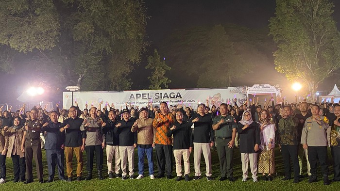 Apel Siaga Bawaslu di Prambanan