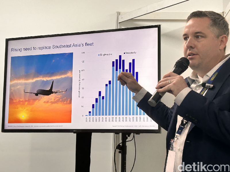 David Schulte, managing director of Boeing Commercial Marketing for Northeast Asia,Southeast Asia and Oceania.