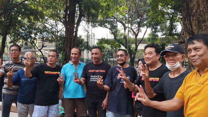 Dharma-Kun memulai kampanye di Lapangan Banteng