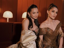 Memukau, Enzy Storia dan Cinta Laura Pakai Gaun Batik di Paris Fashion Week