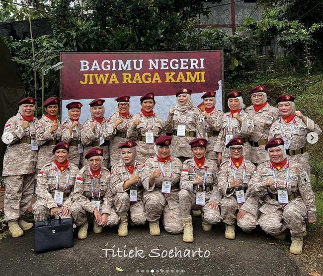 Diklat tersebut digelar oleh Gerindra untuk mempersiapkan kadernya yang akan mengisi bangku DPR. (Foto: Intagram/@titieksoeharto)