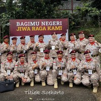 Diklat tersebut digelar oleh Gerindra untuk mempersiapkan kadernya yang akan mengisi bangku DPR. (Foto: Intagram/@titieksoeharto)
