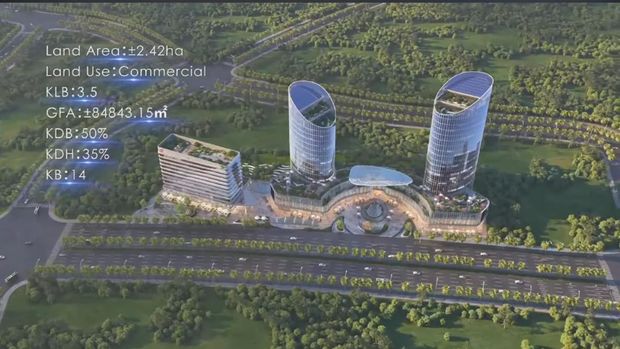 Groundbreaking Hotel-mixed use di IKN