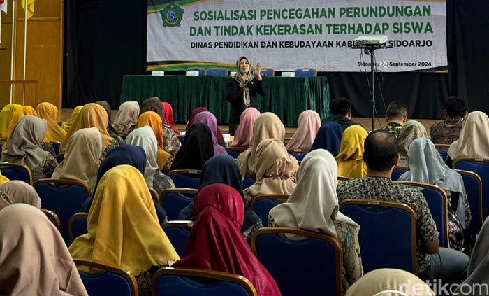Guru di Sidoarjo diedukasi untuk cegah perundungan dan kekerasan di kalangan pelajar