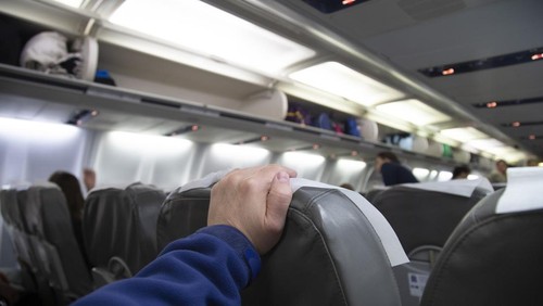 Ilustrasi kabin pesawat