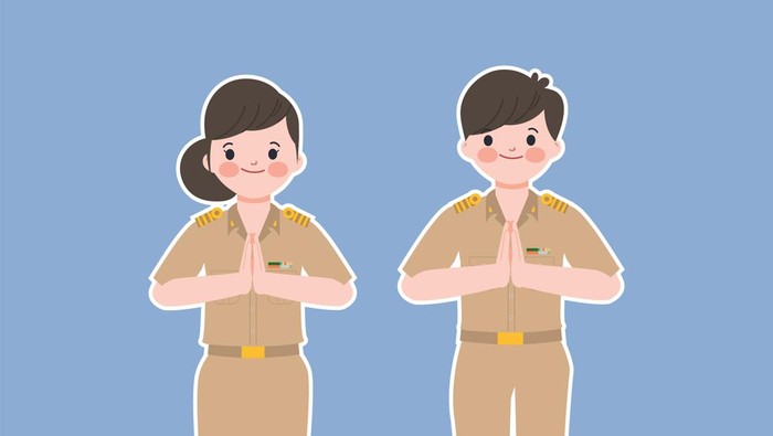 Ilustrasi PNS atau Pegawai Negeri Sipil