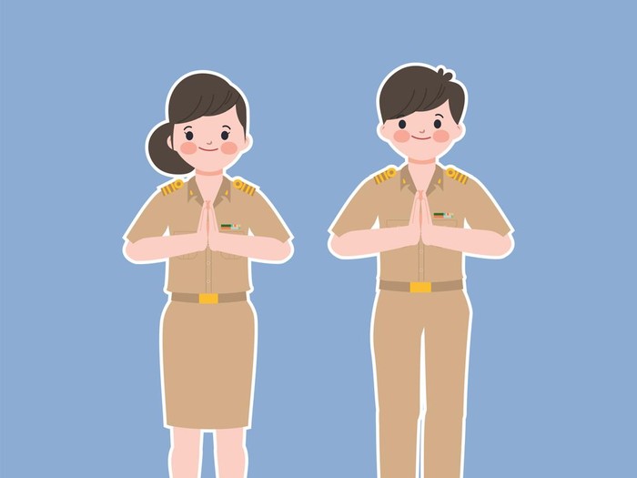 Ilustrasi PNS atau Pegawai Negeri Sipil